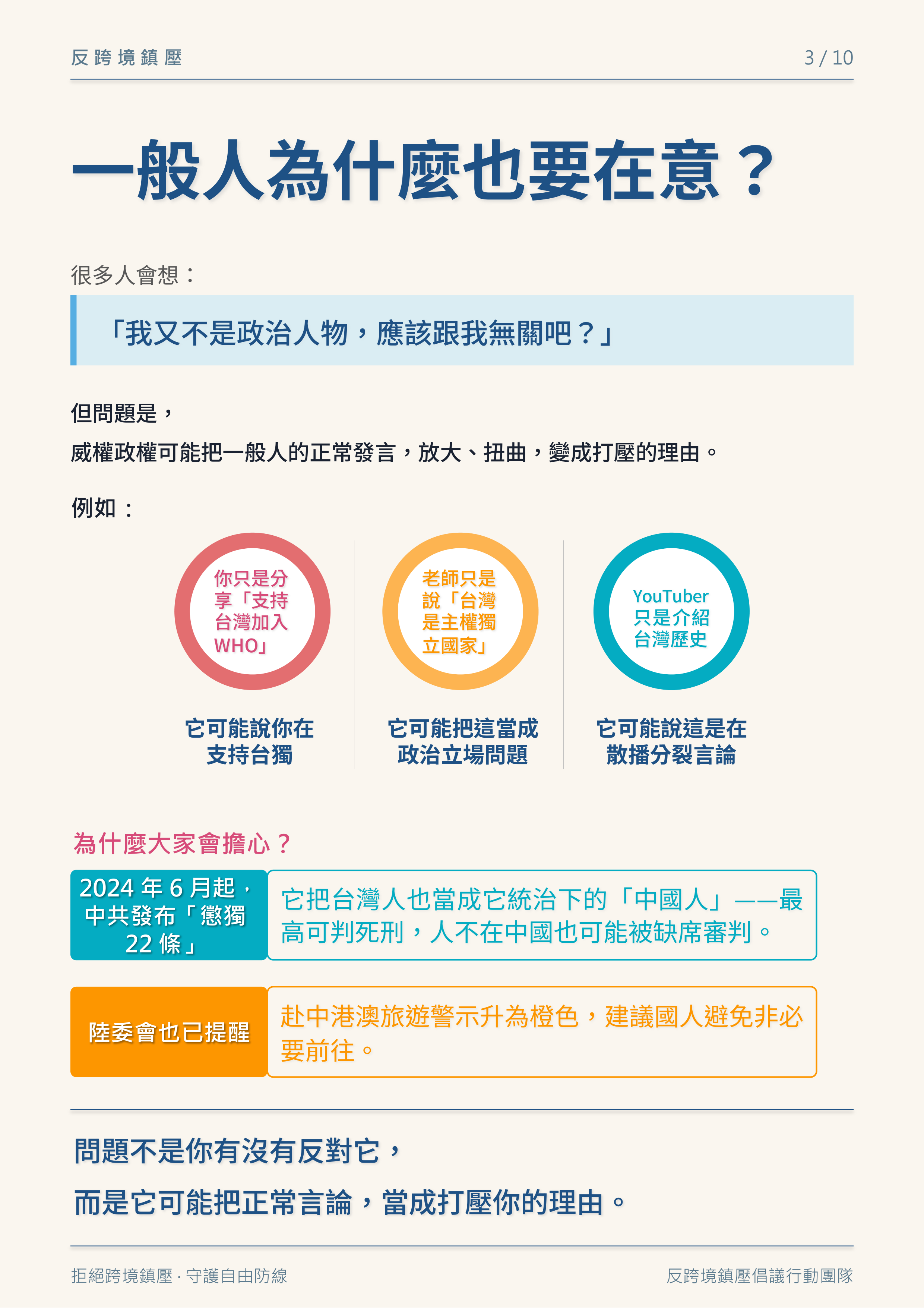 第 3 頁：一般人為什麼也要在意？
